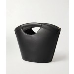 SAINT LAURENT vintage bronze hardware detachable and adjustable shoulder strap basket bag, single-shoulder crossbody bag, handbag, mini women\'s style, black